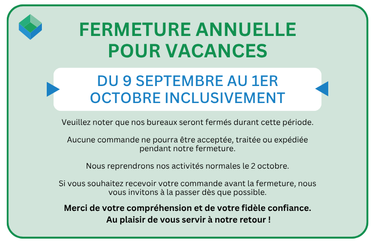 Annual vacation closure