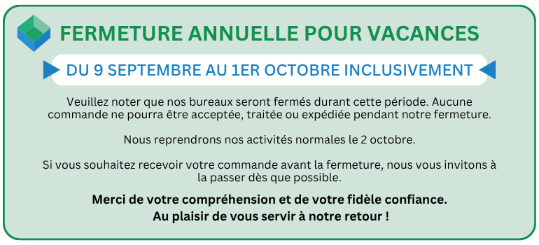Annual vacation closure