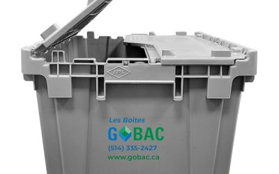 Simplifiez Votre Déménagement : Louez des Bacs Réutilisables avec GoBac