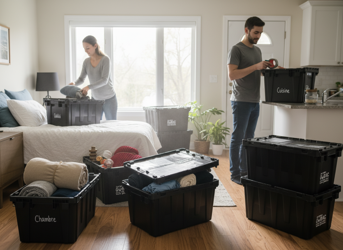 Comment préparer un déménagement efficace en 7 étapes