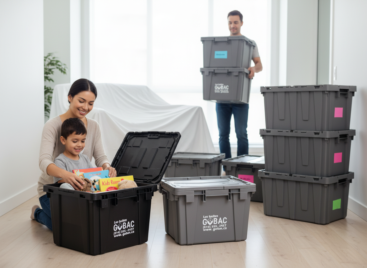 Déménagement Pour Les Familles - GOBAC Montreal