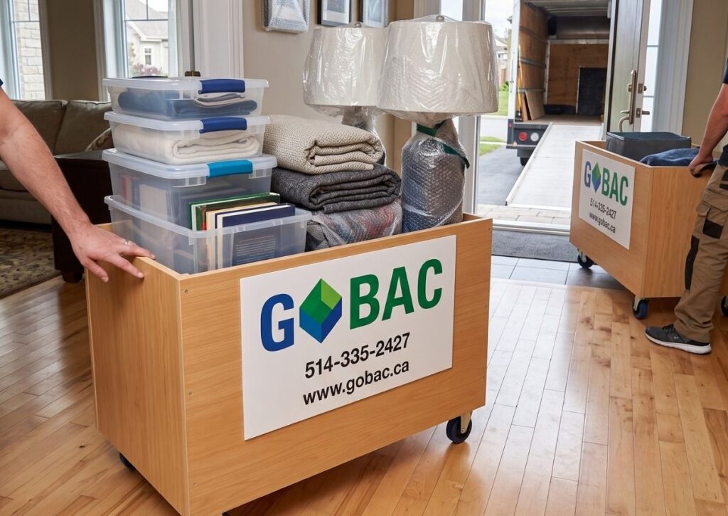 Bac en bois sur roulettes