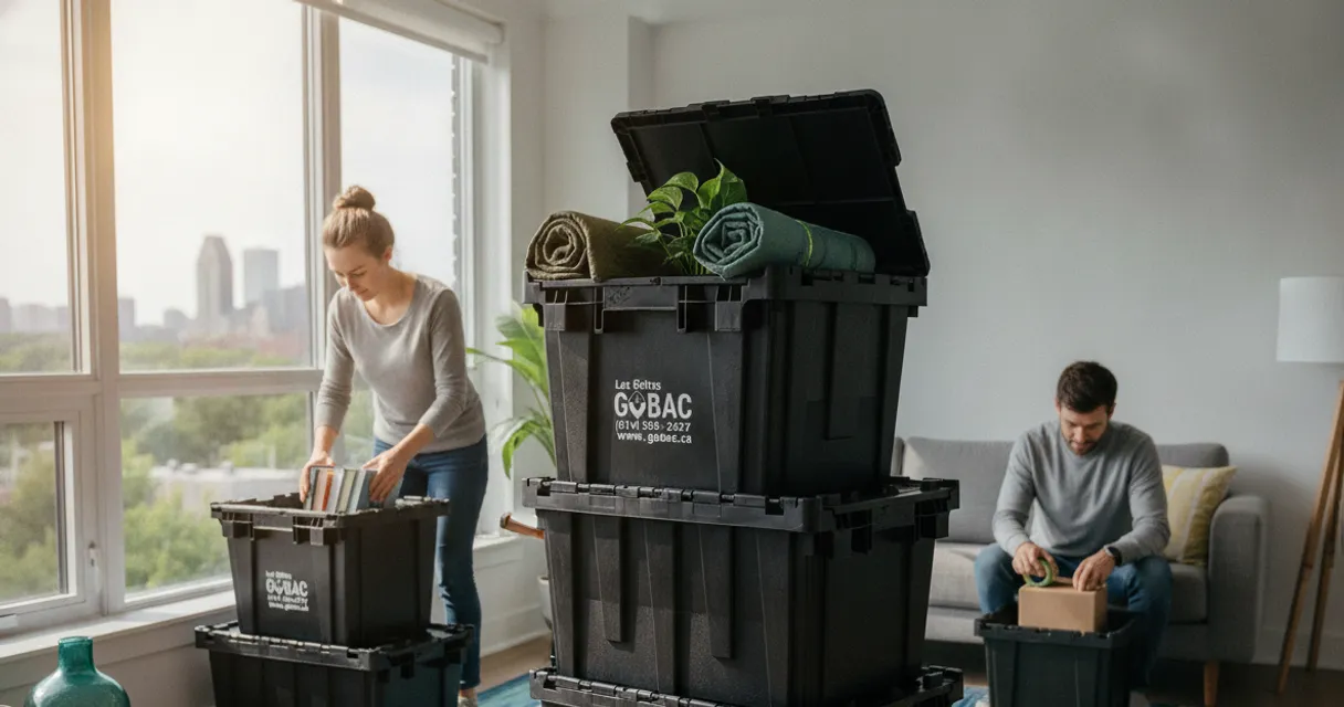 Comment GoBac contribue à un déménagement durable et respectueux de l'environnement