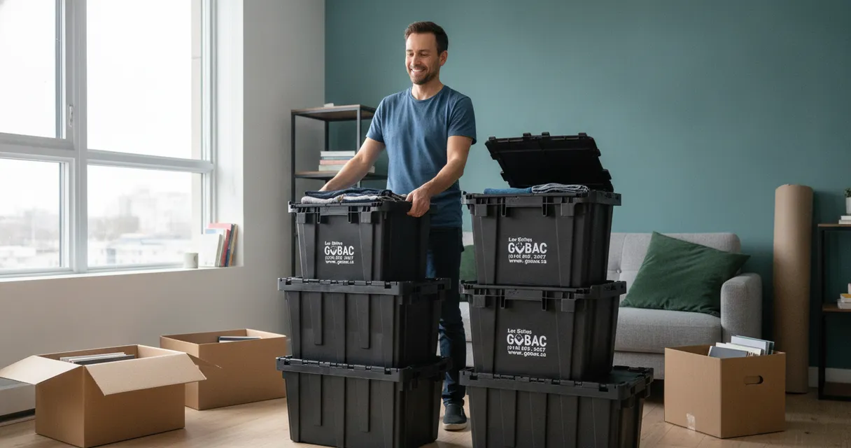 Maximisez l'Espace de Déménagement avec GoBac